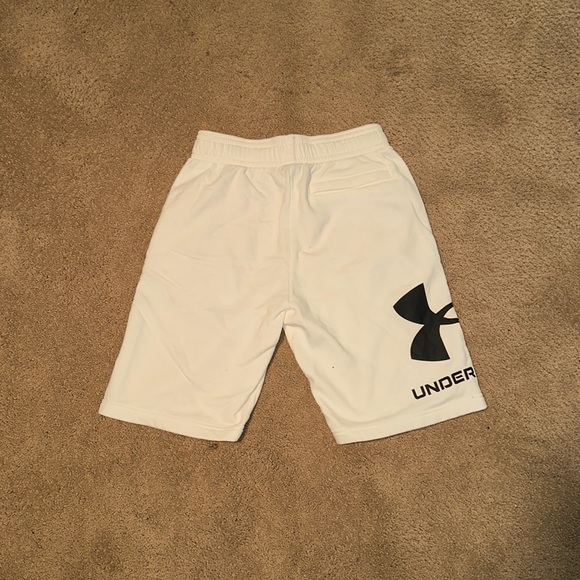 White Athletic Under Armour Shorts - Picture 3 of 3